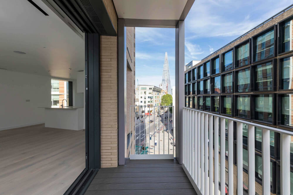 balcony in apartment